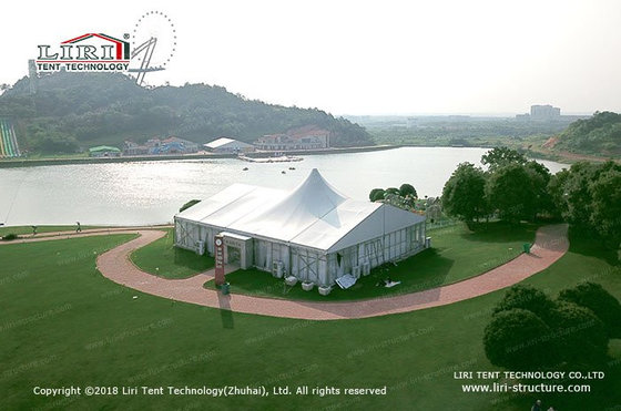 China Luxurious Aluminum Frame Customized Color Wedding Tent supplier