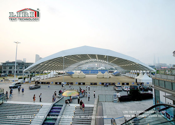 China Luxury Wind and Snow Resistant Aluminium Frame Stucture Polygon Top Tent supplier