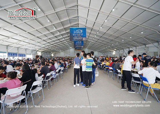 China 50m Width  A Shape Event Tent From LIRI TENT In China For Restaurant For Sale supplier