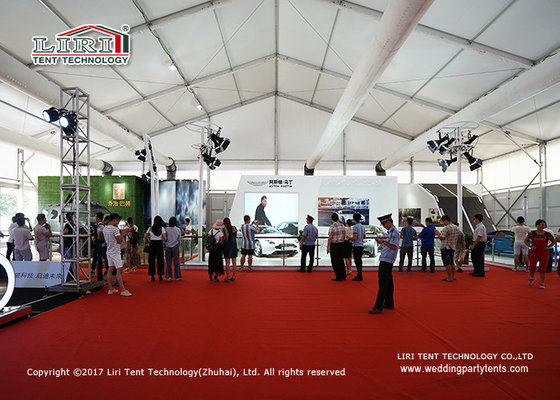China 50x115m Aluminum Frame Exhibition Tent From LIRI Architecture In China For Sale supplier