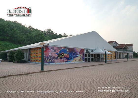 China 20m Aluminum Frame Outdoor Event Tent Water Proof PVC roof Cober And Sidewall supplier