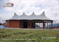 Customized Steel Frame Luxury Glamping Safari Tent For Outside Hotel supplier