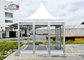 Aluminum Frame  Event Tent  Pagoda Tent With Glass Wall For Outdoor Event supplier