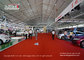 50x115m Aluminum Frame Exhibition Tent With White PVC Roof Cover For Exhibition supplier