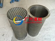 wedge wire reverse rolled screens