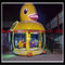 Deluxe music carousel yellow duck carousel for kids for sale supplier