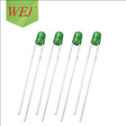 520-530nm 3mm round shape led dip led diode 8500-18000mcd factory price