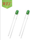 520-530nm 3mm round shape led dip led diode 8500-18000mcd factory price