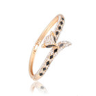 Fashion 18K gold plated Bangles Fox charm Bracelet women Jewelry factory wholesale