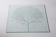 printing tree shape glasses decoritive mirror decorative glass interior decoration