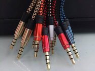 AUX cable 3.5 to 3.5 metal connector