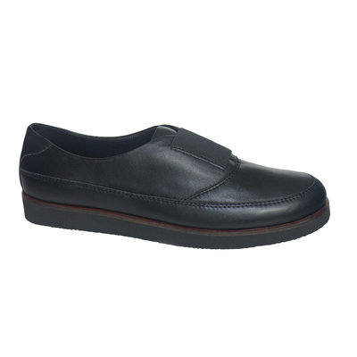 China Genuine Leather Wider Width Arthritis Shoes Comfort Shoes Work Footwear Unisex Shoes supplier