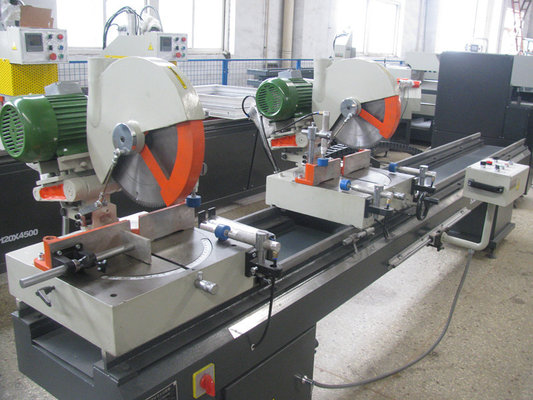 Double-head Precision Cutting Saw for PVC Door and Window