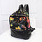 PU Backpacks for college student custom flower wholesale tas ransel wanita sac à dos femme supplier