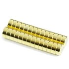 N35 D6x2mm Rare Earth Good Looking Gold Coating Magnet Bracelet