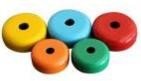 Bonded Strong Magnetic Assorted Colors Hooks Magnets With Customized Coated