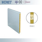 500-1000mm rock wool/glass wool sandwich panel curtain wall effect supplier