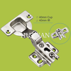 China China OEM Factory cabinet hardware 40 cup two way hinge half-overlay supplier