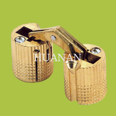 China foldable tube hinges furniture making part concealed flap brass hinge supplier