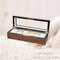 Stylish Luxury High Gloss Inlay Wooden Jewelry Storage Display Chest Box with Auto Lock , Personalized Logo Brand. supplier