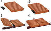 150X35-A Outdoor deck composite decking flooring same function with bamboo flooring for outdoors
