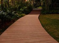 140X39 WPC Exterior Maintenance-free anti-UV wpc solid decking with accessories