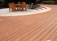 2019 new product outdoor composite decking wpc wooden tiles OEM outdoor wpc decking flooring