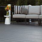 Ideal decking flooring material for outdoors with high resistance to wear and tear in environments exposed to water