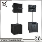 CVR Factory Active 10 Inch Line Array Powered 18 Inch Subwoofer System With Dsp Amp