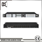 CVR 3 in 6 out Output processing includes crossover, 5 parameter EQ,Gain, Mute, compressor/Limiter, Phase, Delay