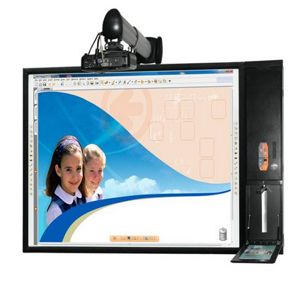 All-in-One Interactive Whiteboard  with visual presenter and Projector Smart