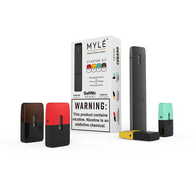 China Factory oem e-cigarette accessories 0.9ml empty Myle pods for Myle flat Vape device supplier