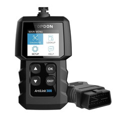 China TOPDON AL300 Full OBD2 Scanner Car OBDII Diagnostic Tool Auto Code Reader Fault Code Read Engine Check Smog Test Turn Of supplier