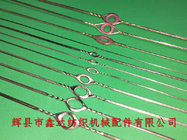 Steel Wire Heald With Grooved Mail-eyes Textile Equipment And Accessories