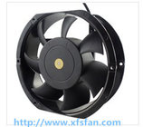 170*152*51mm 12V/24V/48V DC Black Plastic Brushless Cooling Fan DC17251