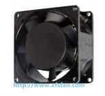 80*80*38mm 110V/120V/220V/240V AC Black Alumium Brushless Cooling Fan AC8038