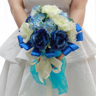 Artificial Bridal Holding Flowers