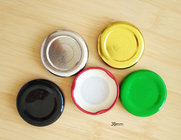 Promotional Food Grade 63 mm Tinplate Twist Off Caps for Jars