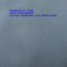 China F4208 100%polyester shape memory fabric 75DX75D  for jacket supplier