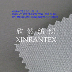 China F2116 full dull 100% nylon taslon tpu lamilated with tricot supplier