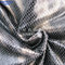F6048 artficial leather fabric 100% polyester suede with bronzing foil finish supplier