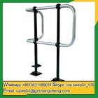 Hail Creek Manufacture steel barrier fence ball joint stanchion for wharfs