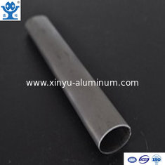 China Customized extruded mill finish aluminium oval tube supplier
