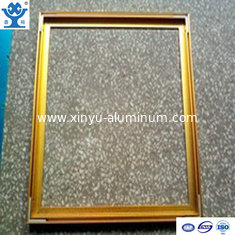 China Bronze anodized matt aluminum led light photo frame supplier