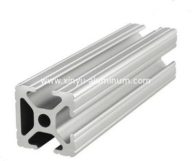 China 1&quot; X 1&quot; T-SLOT aluminum extrusion square tube for ladder,aluminium ladder supplier