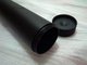 LOGO Silk printing Black Anodized Matt OD50 ID48.5MM with Threaded Ends and Cup supplier