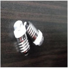 Alloy Led Bulbs New Type Spiral Mouth E10 F8 Highlighting input voltage: 3-4.5V F8 Straw Hat Led Bulbs  60LM