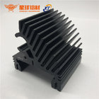 Anodized finish Custom 6061/6063 aluminium hest sink Extruded Aluminum Profile Heat Sink Manufacturer in China