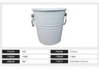 Hot Sale Ice Bucket With Bottle Opener Beer Bucket, beer cooler, Factory Price ice beer tin bucket white color