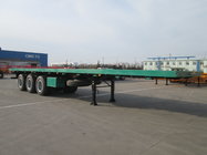 Hot sale 40ft container trailer with container locks 3 axles flatbed trailer